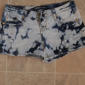 Women's jean shorts